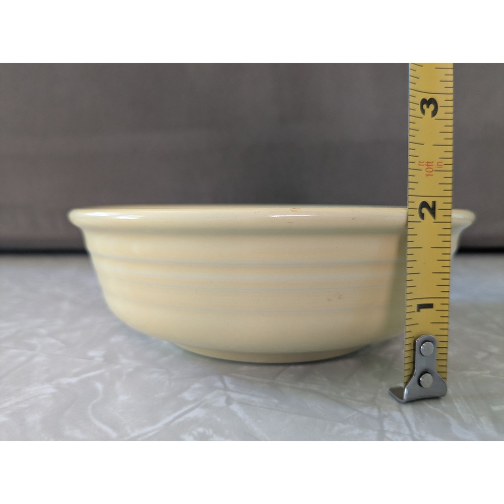 Vintage Fiesta Fiestaware Classic 5 5/8 Inch Small Bowl 15oz Post 1986 Yellow - Picture 7 of 7